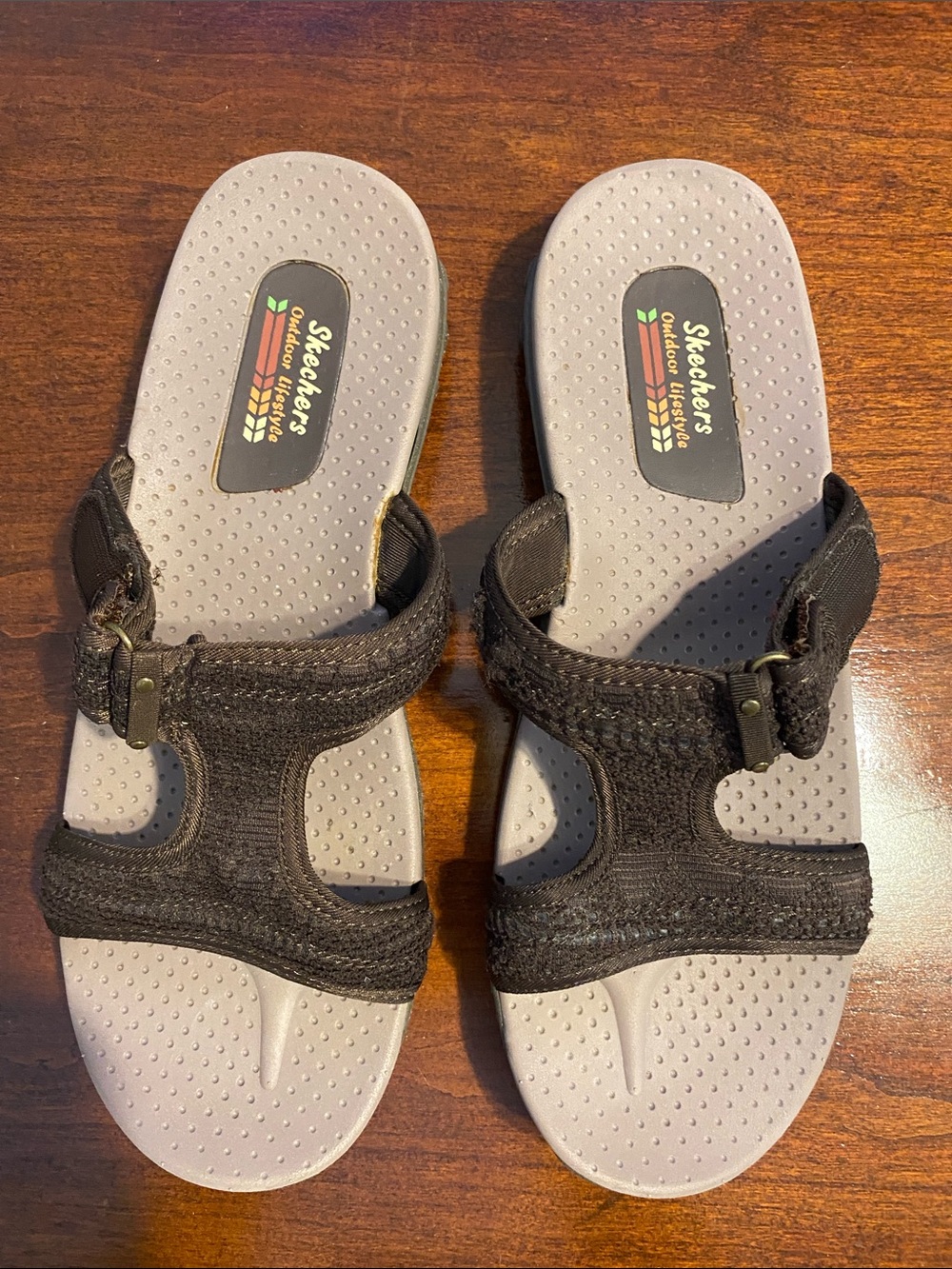 Skechers Outdoor Lifestyle Velcro Reggae Desert Escape Slide 40790 Women’s 11